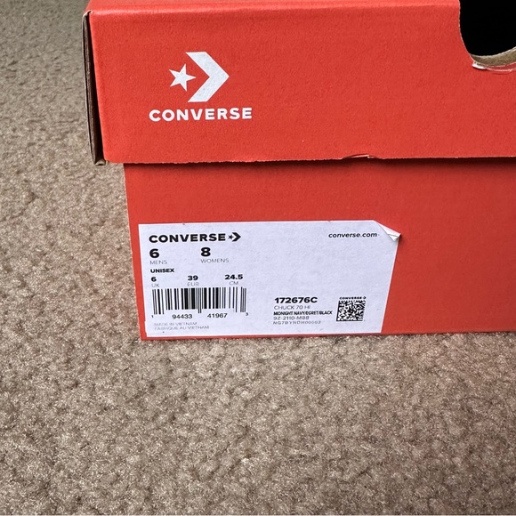 CHUCK 70 NAVY BLUE (used twice) - Picture 4 of 6